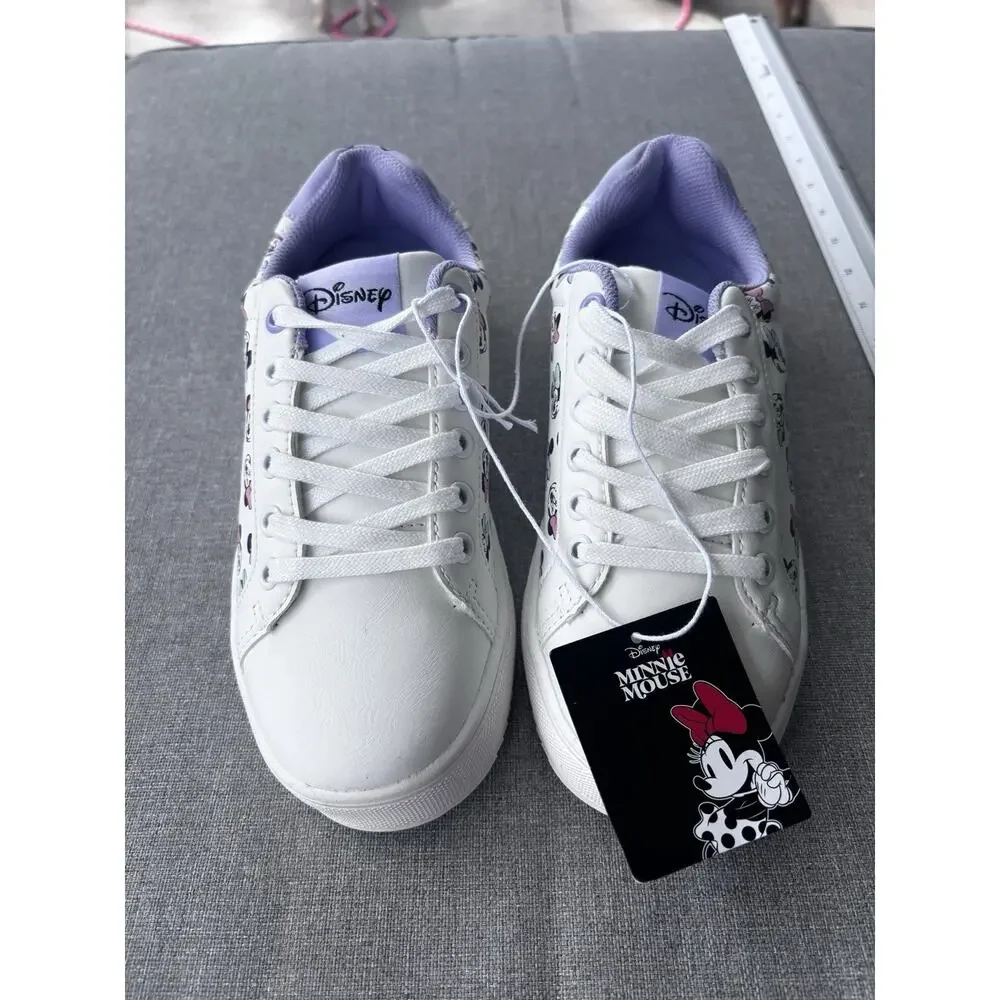 New Disney Minnie Mouse Women's Character Sneaker Shoes Size 7